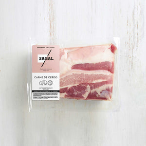 tocino carnudo marca sagal empacado al vacio
